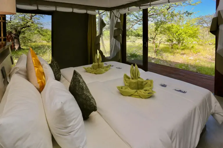 Etosha Oberland Lodge lors d'un safari de luxe prive a Etosha Oberland Lodge dans la reserve privee Oberland